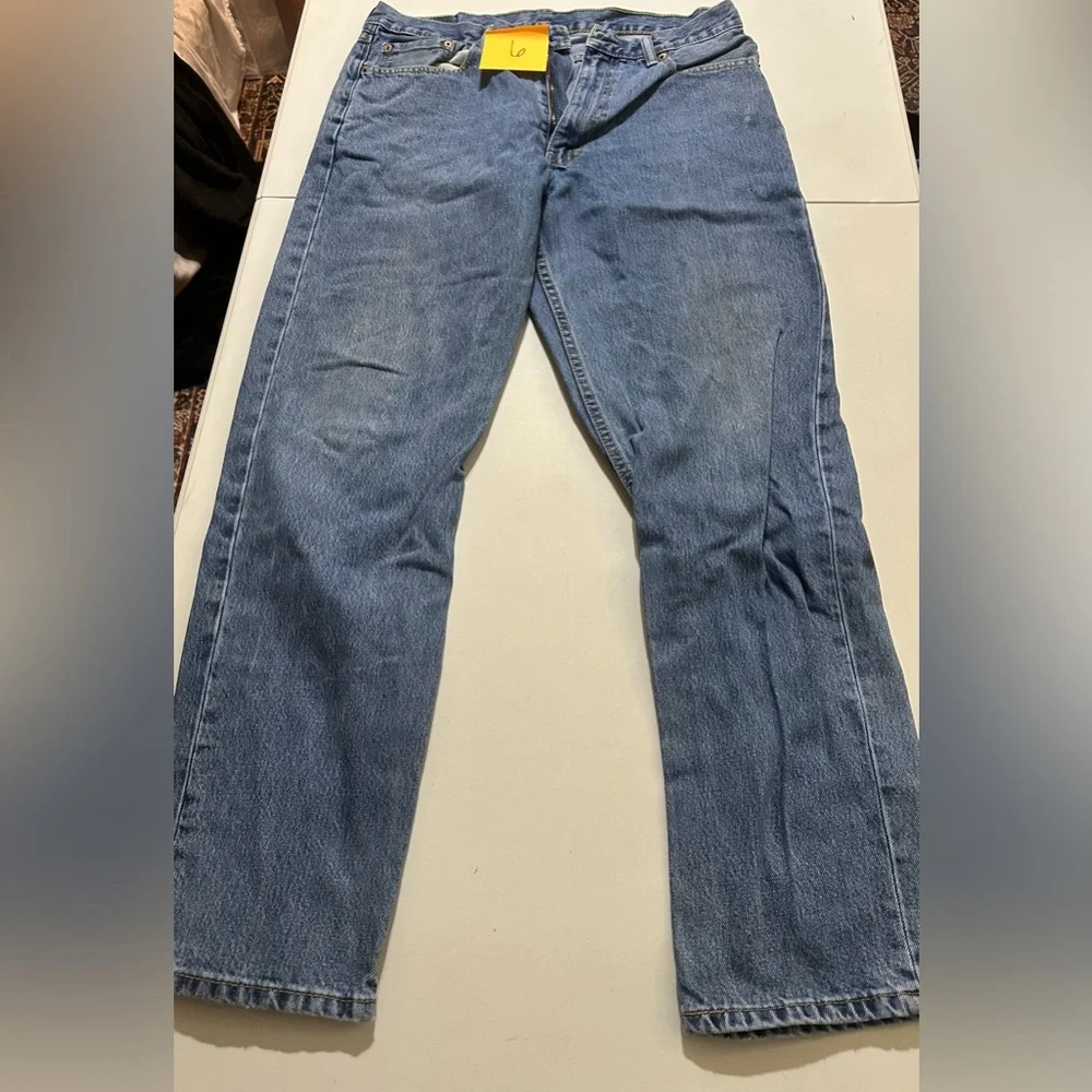 Men’s Levi’s 550 Jeans, dark stone wash, relaxed fit, 36x34.  MULTIPLE PAIRS!